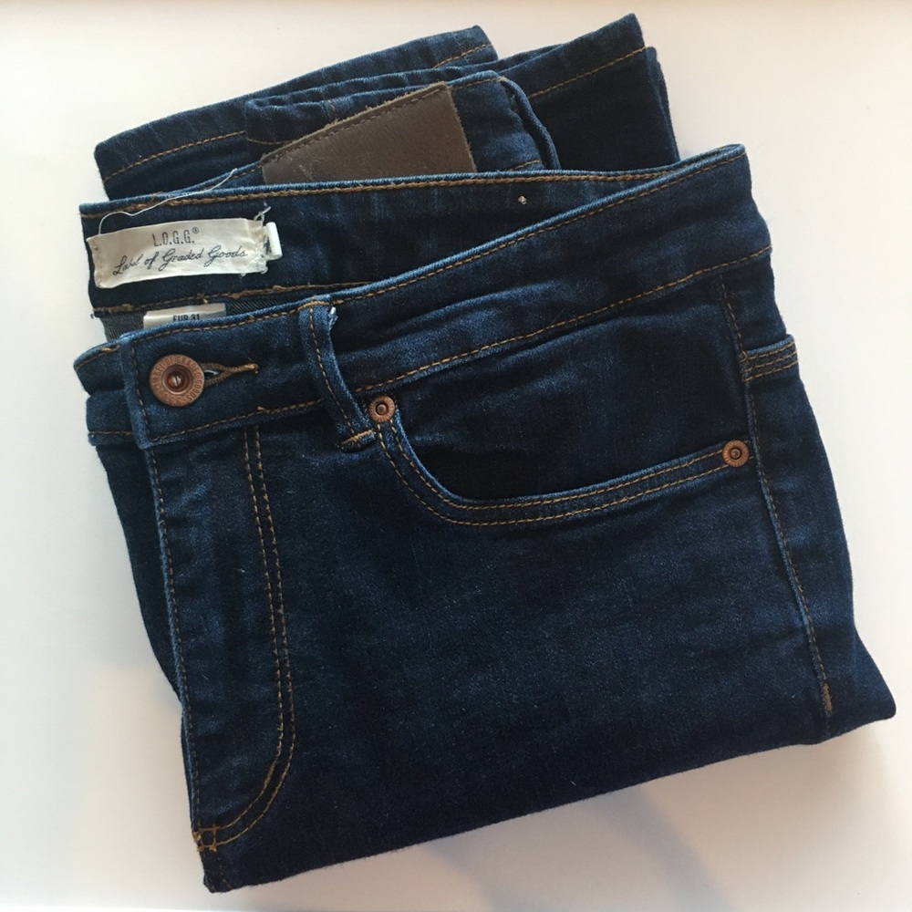 LOGG Label of Graded Goods Dark Wash Jeans H&M